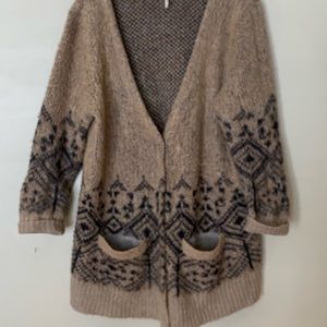 Free People oversized cardigan